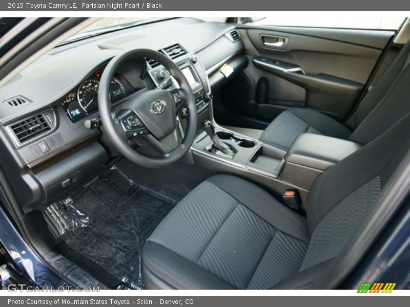  2015 Camry LE Black Interior