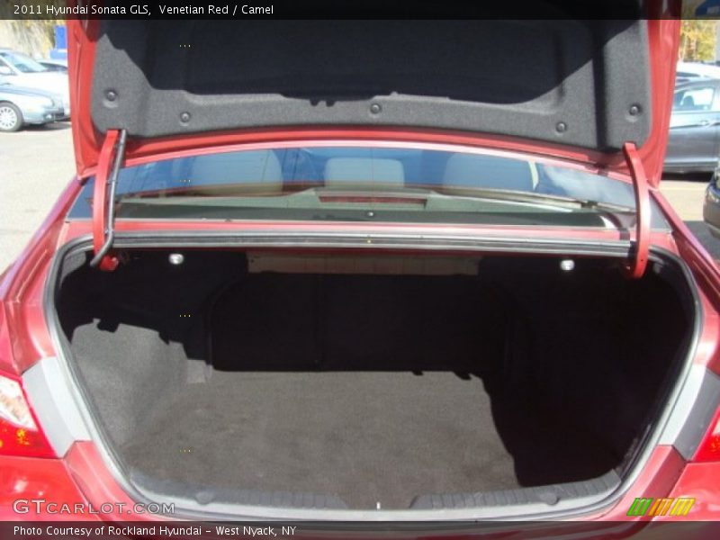 Venetian Red / Camel 2011 Hyundai Sonata GLS