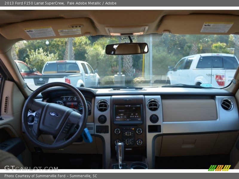 Pale Adobe Metallic / Adobe 2013 Ford F150 Lariat SuperCrew