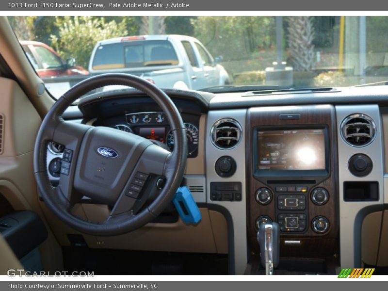 Pale Adobe Metallic / Adobe 2013 Ford F150 Lariat SuperCrew