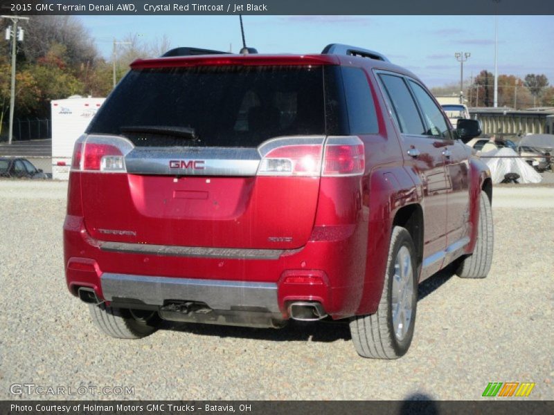 Crystal Red Tintcoat / Jet Black 2015 GMC Terrain Denali AWD