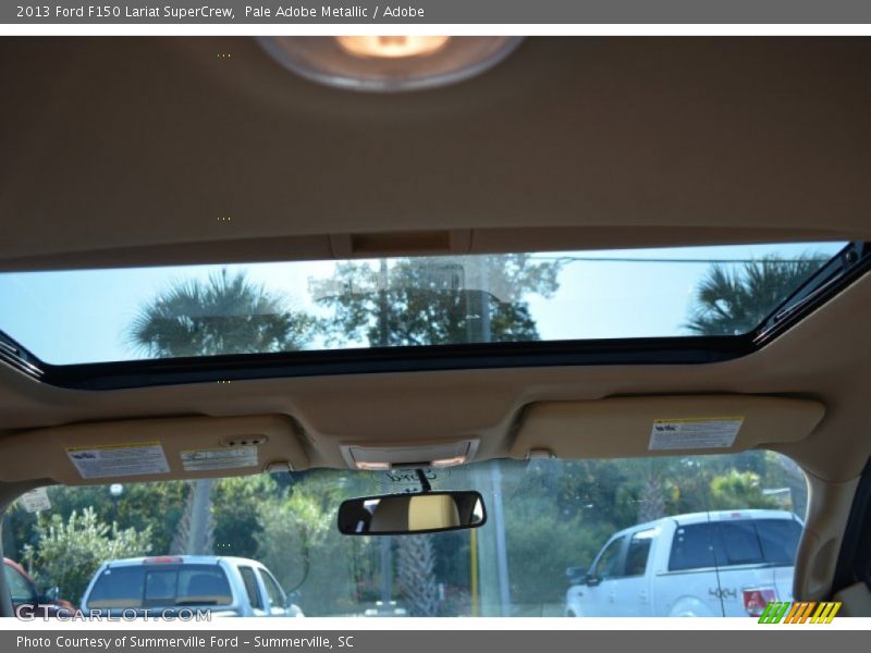 Pale Adobe Metallic / Adobe 2013 Ford F150 Lariat SuperCrew