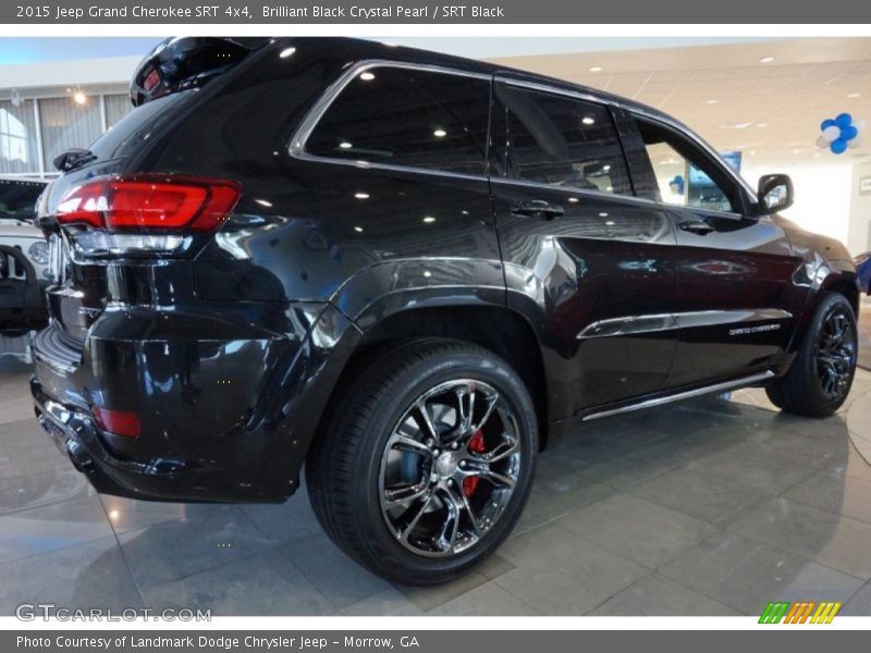 Brilliant Black Crystal Pearl / SRT Black 2015 Jeep Grand Cherokee SRT 4x4