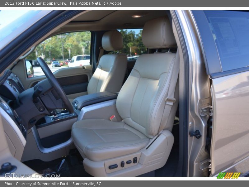 Pale Adobe Metallic / Adobe 2013 Ford F150 Lariat SuperCrew