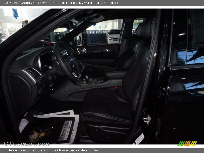 Brilliant Black Crystal Pearl / SRT Black 2015 Jeep Grand Cherokee SRT 4x4