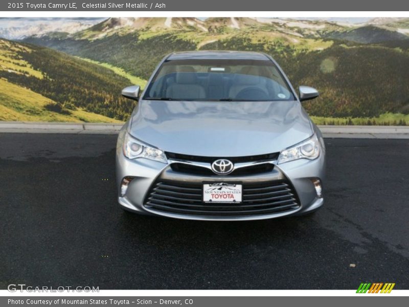Celestial Silver Metallic / Ash 2015 Toyota Camry LE