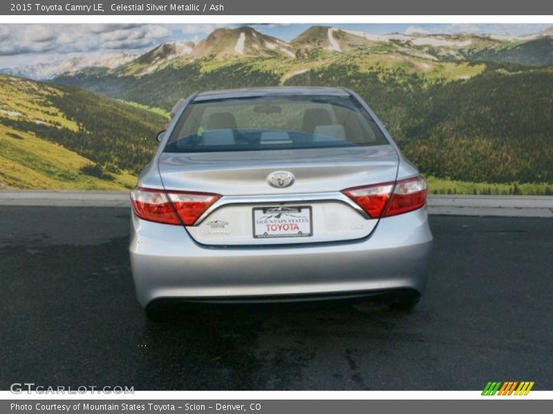 Celestial Silver Metallic / Ash 2015 Toyota Camry LE
