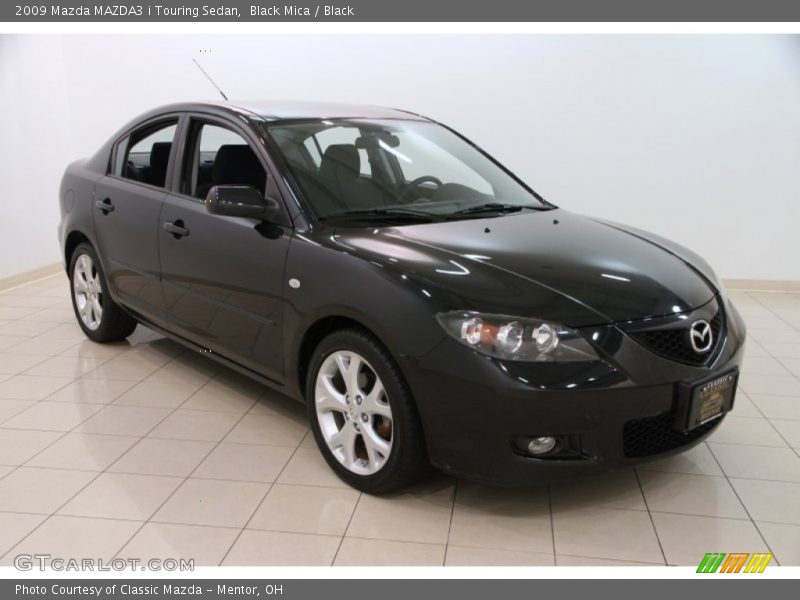 Black Mica / Black 2009 Mazda MAZDA3 i Touring Sedan