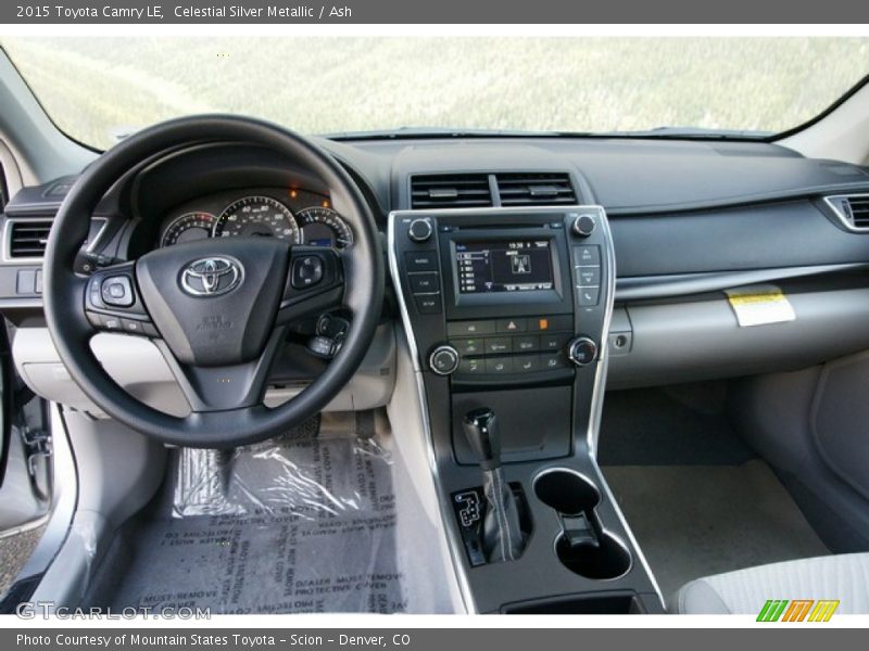 Dashboard of 2015 Camry LE
