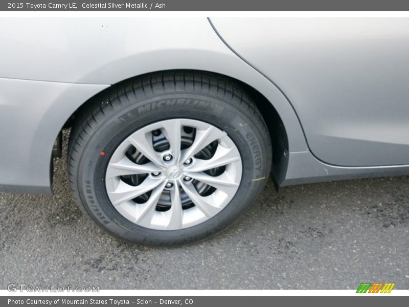 Celestial Silver Metallic / Ash 2015 Toyota Camry LE