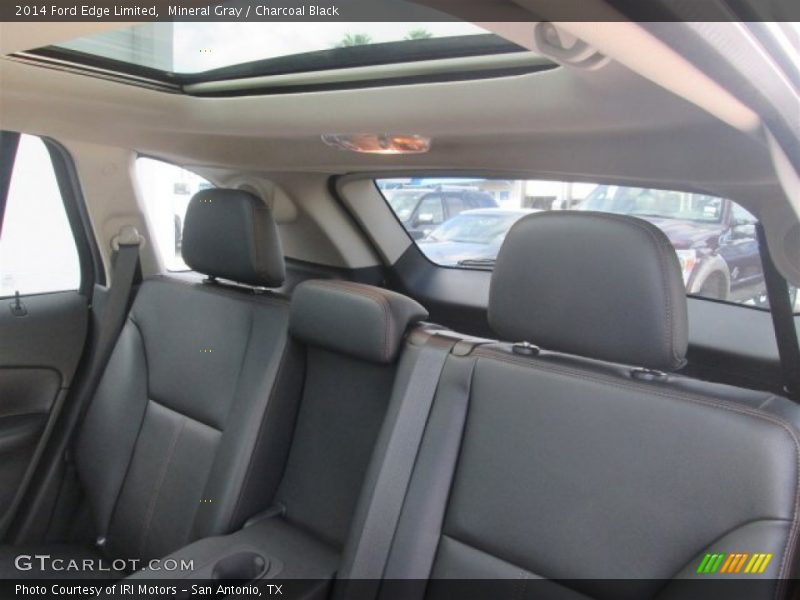 Mineral Gray / Charcoal Black 2014 Ford Edge Limited