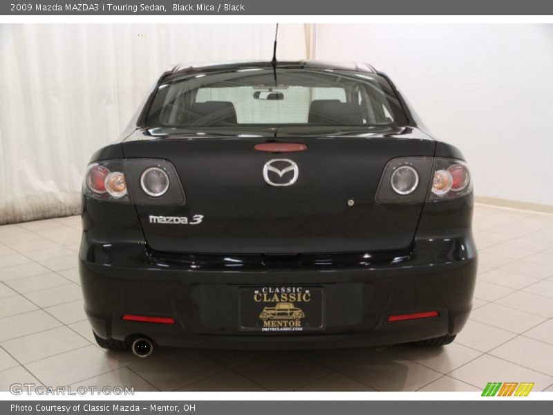 Black Mica / Black 2009 Mazda MAZDA3 i Touring Sedan