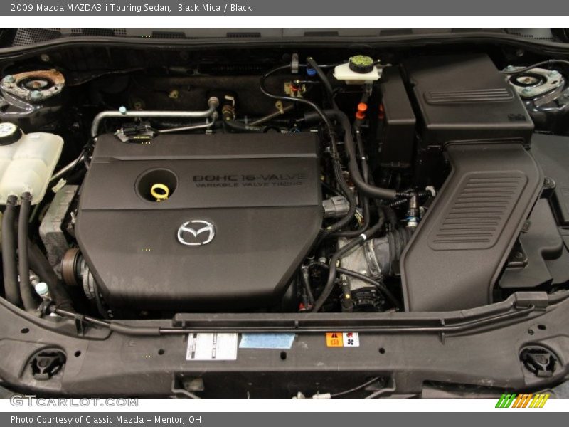 Black Mica / Black 2009 Mazda MAZDA3 i Touring Sedan