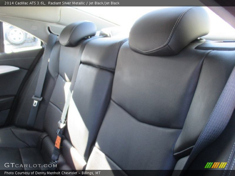 Radiant Silver Metallic / Jet Black/Jet Black 2014 Cadillac ATS 3.6L