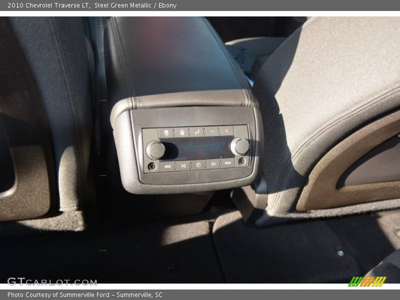 Steel Green Metallic / Ebony 2010 Chevrolet Traverse LT