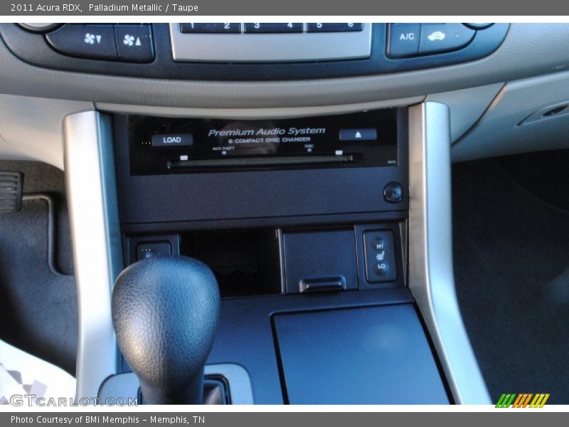 Palladium Metallic / Taupe 2011 Acura RDX