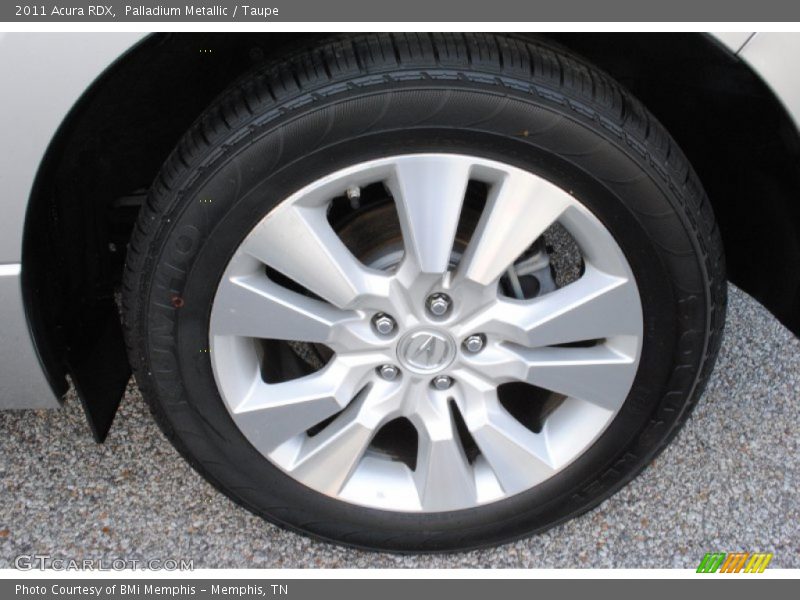 Palladium Metallic / Taupe 2011 Acura RDX