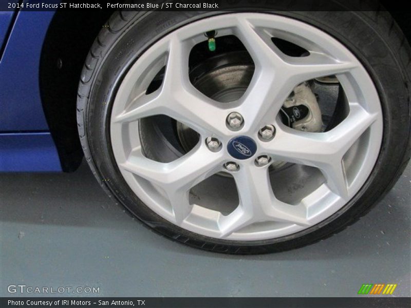 Performance Blue / ST Charcoal Black 2014 Ford Focus ST Hatchback