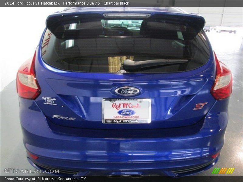 Performance Blue / ST Charcoal Black 2014 Ford Focus ST Hatchback