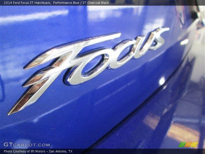Performance Blue / ST Charcoal Black 2014 Ford Focus ST Hatchback