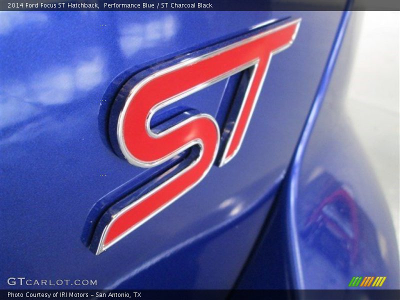 Performance Blue / ST Charcoal Black 2014 Ford Focus ST Hatchback