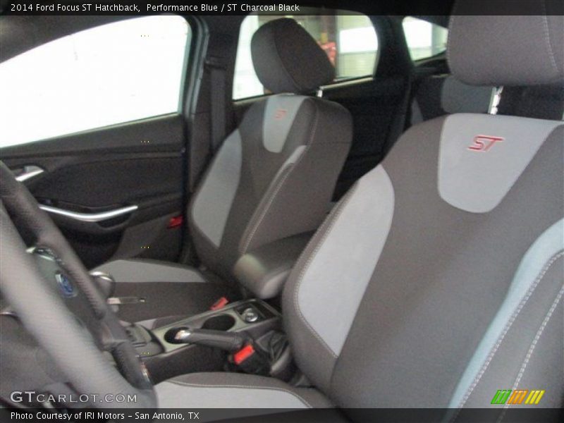 Performance Blue / ST Charcoal Black 2014 Ford Focus ST Hatchback