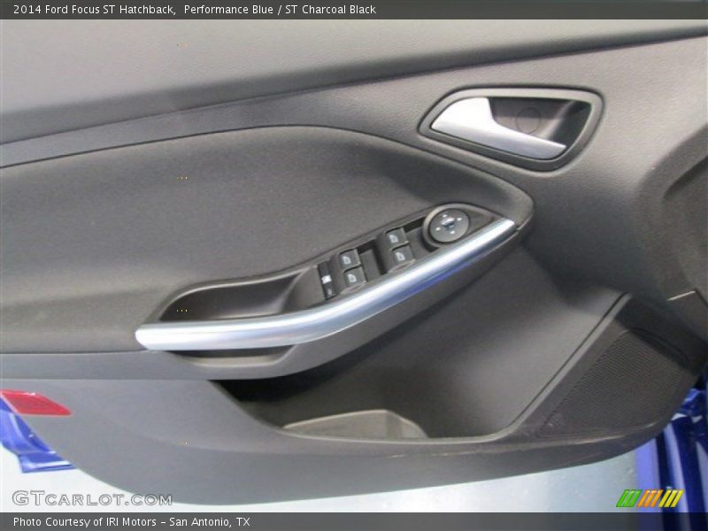 Performance Blue / ST Charcoal Black 2014 Ford Focus ST Hatchback