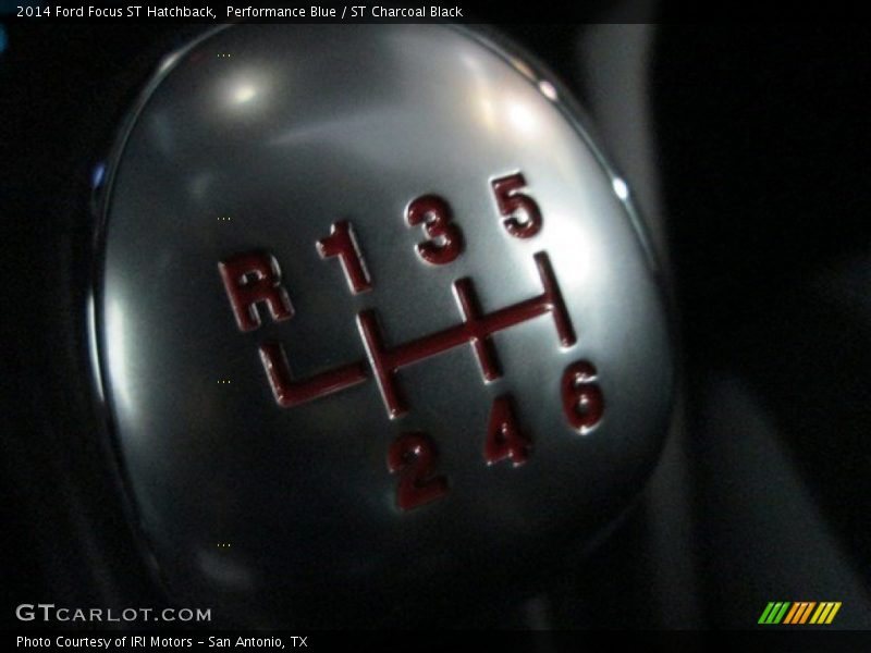 Performance Blue / ST Charcoal Black 2014 Ford Focus ST Hatchback