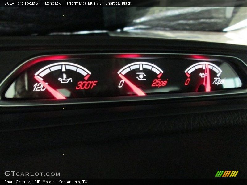 Performance Blue / ST Charcoal Black 2014 Ford Focus ST Hatchback