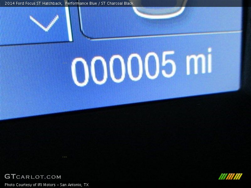 Performance Blue / ST Charcoal Black 2014 Ford Focus ST Hatchback