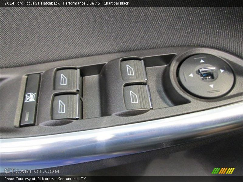 Performance Blue / ST Charcoal Black 2014 Ford Focus ST Hatchback