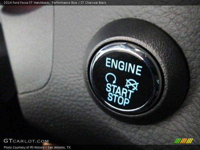 Performance Blue / ST Charcoal Black 2014 Ford Focus ST Hatchback