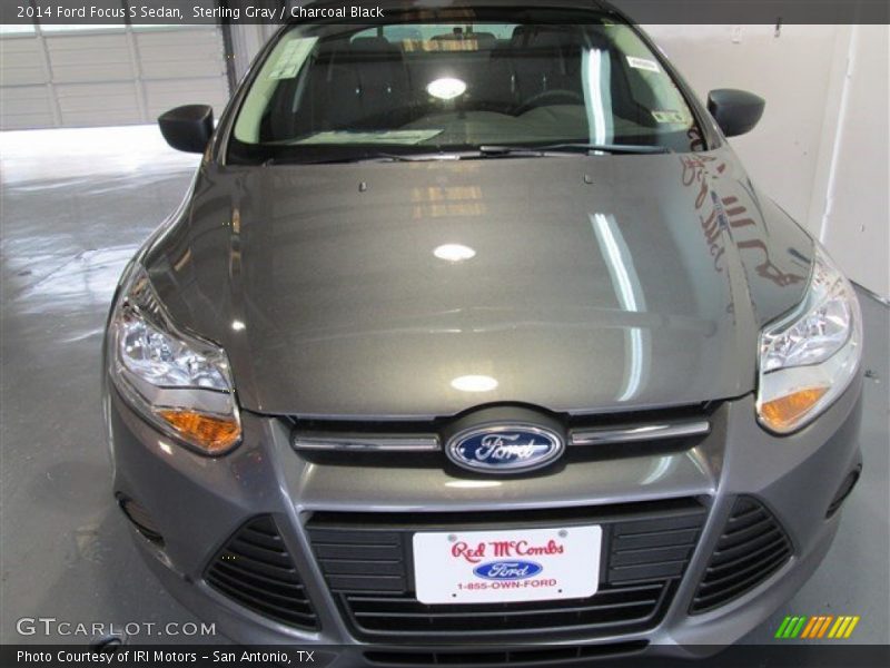 Sterling Gray / Charcoal Black 2014 Ford Focus S Sedan