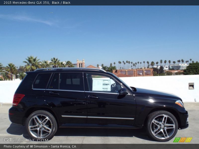 Black / Black 2015 Mercedes-Benz GLK 350
