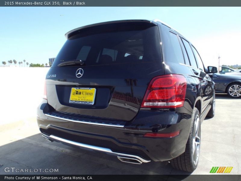 Black / Black 2015 Mercedes-Benz GLK 350