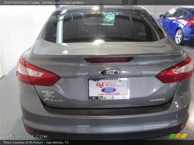 Sterling Gray / Charcoal Black 2014 Ford Focus S Sedan