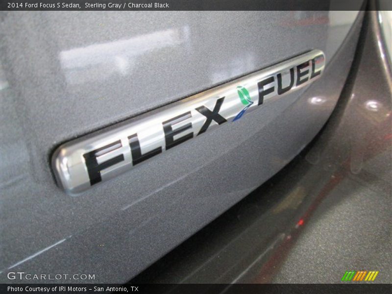Sterling Gray / Charcoal Black 2014 Ford Focus S Sedan