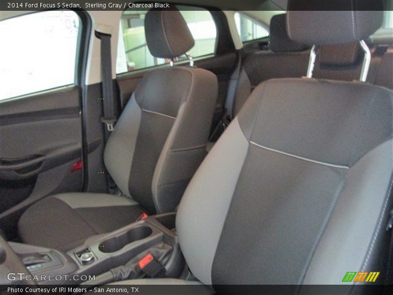 Sterling Gray / Charcoal Black 2014 Ford Focus S Sedan