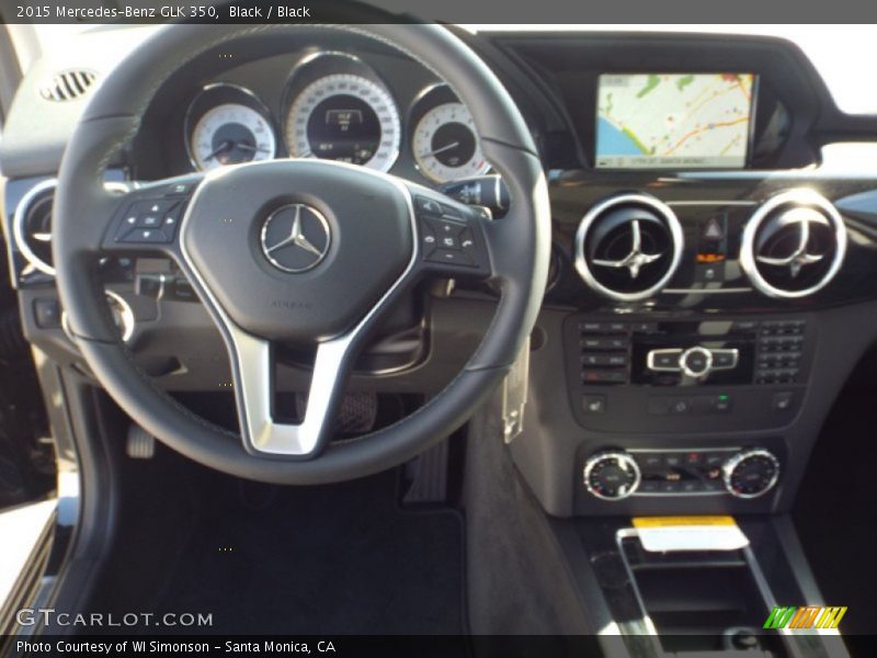 Black / Black 2015 Mercedes-Benz GLK 350