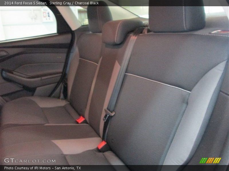 Sterling Gray / Charcoal Black 2014 Ford Focus S Sedan
