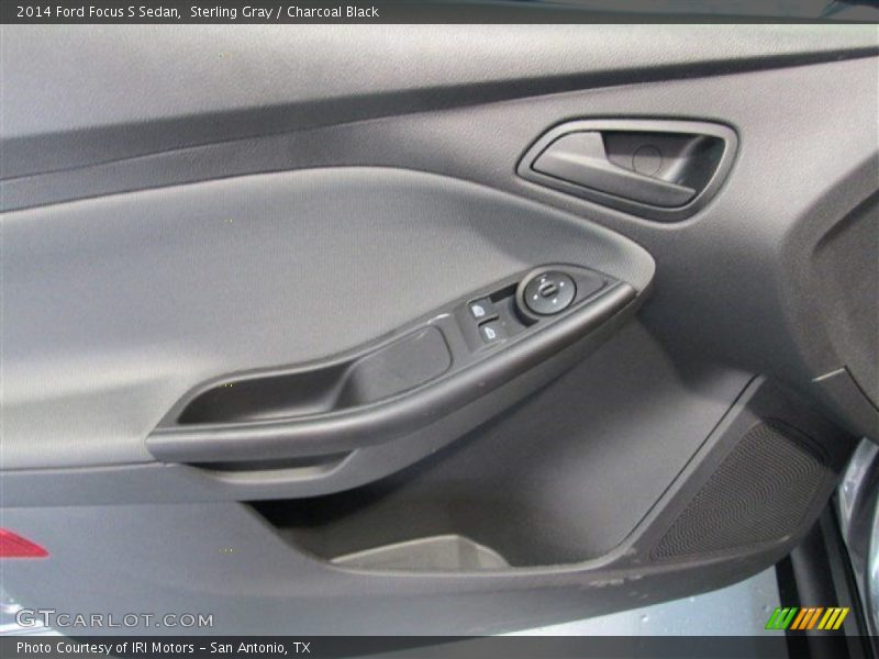 Sterling Gray / Charcoal Black 2014 Ford Focus S Sedan