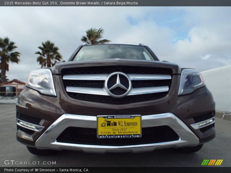 Dolomite Brown Metallic / Sahara Beige/Mocha 2015 Mercedes-Benz GLK 350