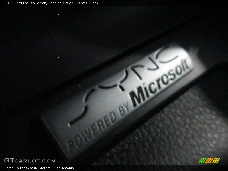 Sterling Gray / Charcoal Black 2014 Ford Focus S Sedan