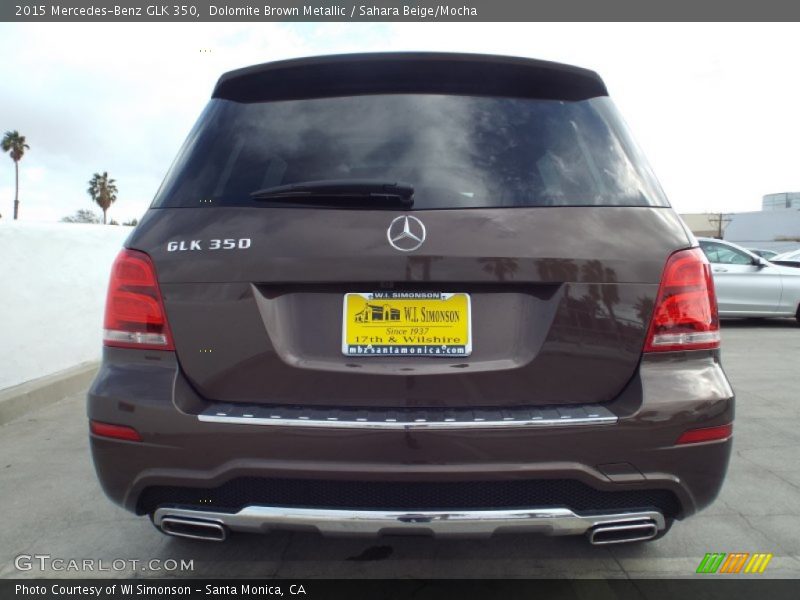 Dolomite Brown Metallic / Sahara Beige/Mocha 2015 Mercedes-Benz GLK 350