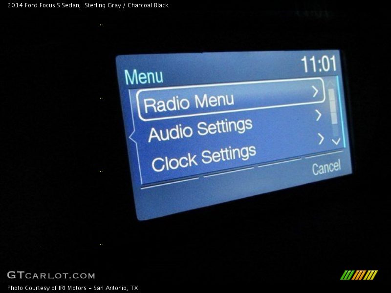 Sterling Gray / Charcoal Black 2014 Ford Focus S Sedan