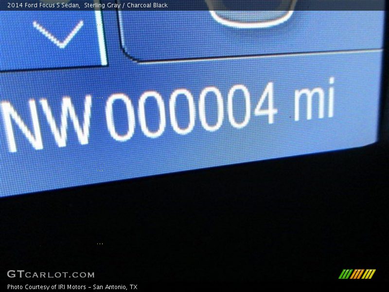 Sterling Gray / Charcoal Black 2014 Ford Focus S Sedan