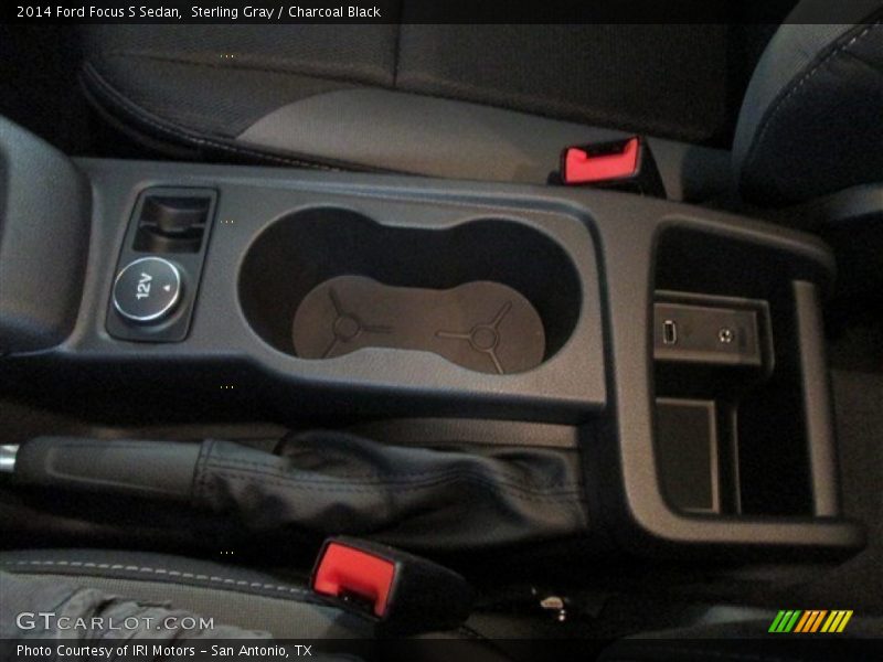 Sterling Gray / Charcoal Black 2014 Ford Focus S Sedan