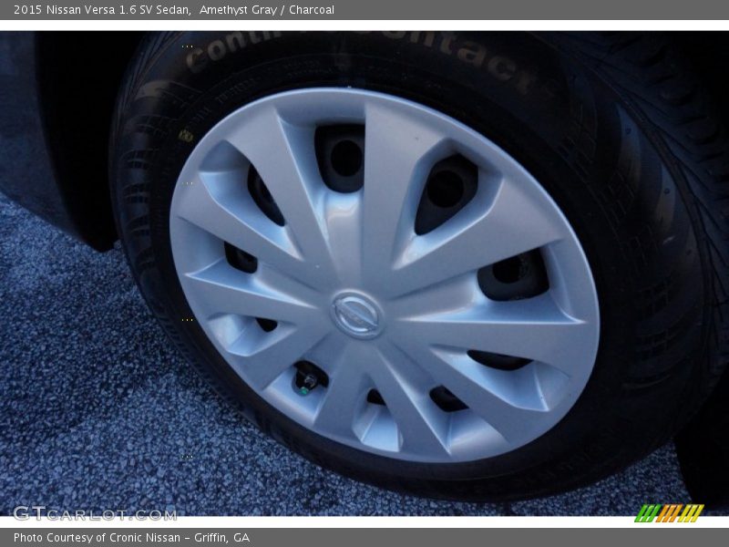 Amethyst Gray / Charcoal 2015 Nissan Versa 1.6 SV Sedan