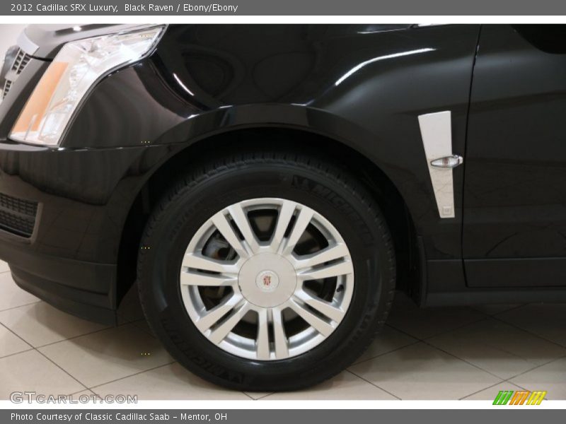 Black Raven / Ebony/Ebony 2012 Cadillac SRX Luxury