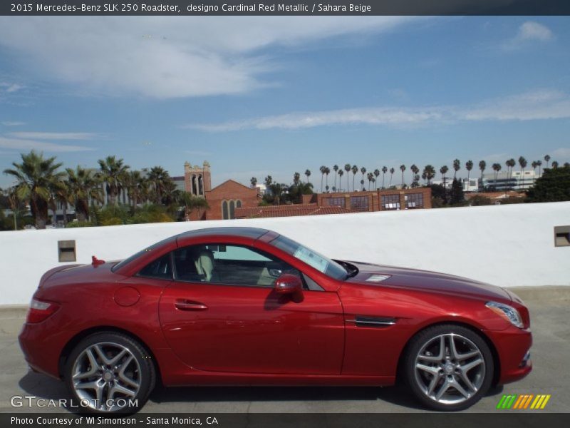  2015 SLK 250 Roadster designo Cardinal Red Metallic